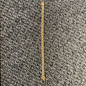 18k Gold Plated  Miami Cuban Link Chain Bracelet The Gold Gods